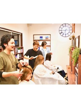 最初から最後までマンツーマン対応。ちょうど良い距離感でサロンtimeを満喫♪ホッと一息できる大人空間◎