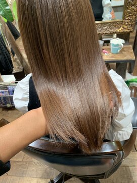 アティック ヘアーデザインアンドリラクゼーション(attic hair design&relaxation) 髪質改善ヘアエステ　1回目
