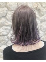 モアナ バイ ヘッドライト 沖縄南風原店(Moana by HEADLIGHT)&nbsp;#インナーカラー#ピンクパープル#大人かわいい