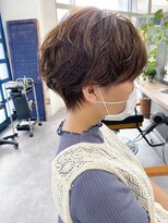 ジーニー 横浜(giinii)&nbsp;giinii_渋谷良太_小顔_ミアショート_ショートパーマ