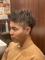 ヒロギンザ 田町店(HIRO GINZA)&nbsp;ショートツイスト！/刈り上げ/ツーブロ/ピンパーマ
