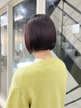デイジードゥ(Daisy duex) ボブ 暖色系カラー フレンチボブ