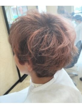 エイチ エアー ダヴ H air DAV調布北口 ピンクカラー