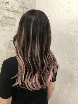 プライズ アイリス 池袋東口店(prize Iris) エクステ/長さだし/ピンク/グレー/グラデーション