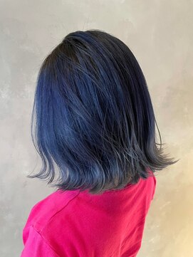 エスケープ トゥ ボナ(ESCAPE to bona.) 似合わせカット・カラー#ダークブルー1