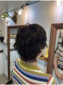 再現性自由自在スチームパーマー+デザインカット+トリートメント