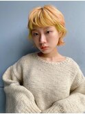 【下地 由美】インナーカラーウルフ