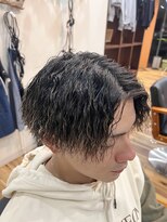 スウェル 千葉店(Swell) センターパート×ツイストパーマ