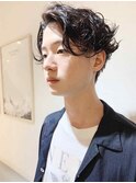 ニュアンスパーマ幅広く人気なヘアスタイルメンズカット