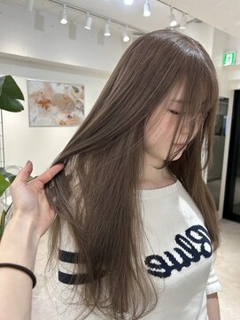 オニキス(ONYX) ブリーチカラー×髪質改善トリートメント【aya指名】