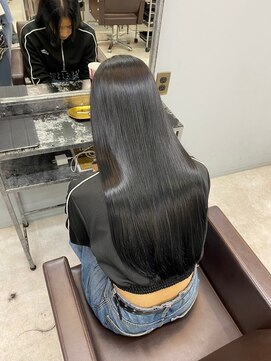 オズ 郡山桑野店(OZ) イメチェンハッシュカットフルバング似合わせレッドブラウン