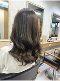 〆アッシュベージュ