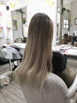 フェリテ 柏(Ferite)&nbsp;☆エヌドットカラー☆スモーキーアッシュバレイヤージュ