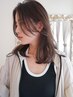 低温やわ髪ストレート＋カット＋ナノCMCトリートメント￥23650