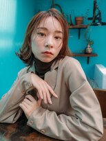ヘアーメイク ボノ 調布(HAIR MAKE BONO) ゆるふわオレンジブラウン