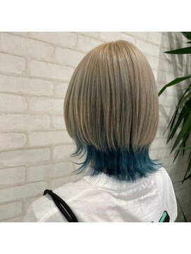 ビスイル 秋葉原店(Vis ill) ダブルカラーケアブリーチベージュミニウルフリタッチ