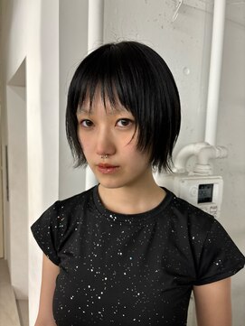 レコ 渋谷(LECO) ザクザクレイヤーショートボブ