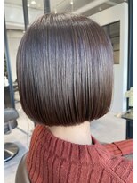 クラップス 弘明寺店(CLAPS)&nbsp;ミニボブ×ツヤベージュ