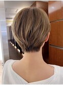 ショートヘア　ショートカット　大人ショート　広尾　30代　40代