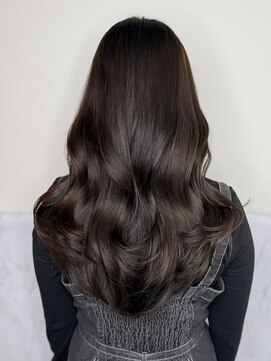 エニー 栄(Any) 韓国レイヤー×ピンクグレージュ