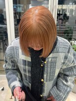 ガーデンヨコハマ(GARDEN YOKOHAMA) ボブ似合わせカットメルティカラーダブルカラーくすみベージュ