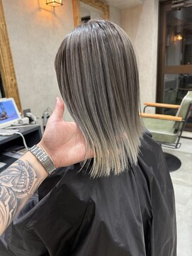 サニー 渋谷(SUNNY) バレイヤージュ、ハイライト、ボブ、ブリーチ、ダブルカラー