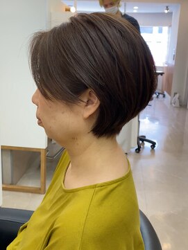 ヘアサロン ハクギンザ(hair salon haku GINZA) 【haku/山下】ショート【銀座/銀座5丁目】