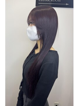 アレクサンドル オブ カラーズ トヤマ(ALEXANDRE OF COLORS TOYAMA) 暗めワインレッドカラー!!