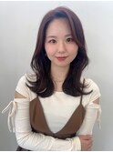 韓国風/小顔/前髪/顔まわり/2wayバング/オルチャン/レイヤー