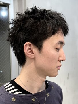 ニコ トウキョウ ロジック(nico TOKYO Logic) スパイキーショート　ダウンバングショート　ピンパーマ