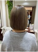 切りっぱなしボブ/髪質改善/トリートメント[千葉駅]