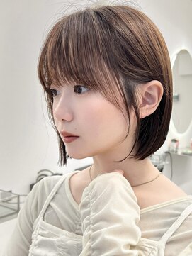メルバイグラフ 梅田(mel by GRAFF) 【ミニボブ】ナチュラルボブ/ストレートボブ/ショートボブ