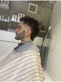 マレットヘアスタイルA