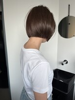 ロールアップスリーブス(ROLL UP SLEEVES)&nbsp;marron color  /  bob
