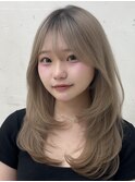 簡単可愛いふんわりワンカールするだけ！レイヤーカット