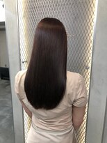 スリーバイベルベット(THREE...by velvet)&nbsp;ダークブラックカラー/縮毛矯正/髪質改善/オージュア