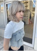 【NAiVE HAIR 北原】ホワイトベージュ