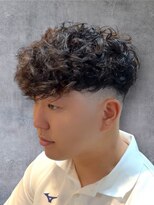 プリストオオサカ(PRIST OSAKA)&nbsp;スペインカール ショートハーパーラルフカールメンズパーマ