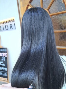 シキオリ(SHIKIORI) 髪質改善カラー×ブルーブラック