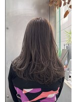 シェリ ヘアデザイン(CHERIE hair design)&nbsp;レイヤーカット×グラデーショングレージュ［ダブルカラー］