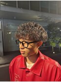 波巻きプードルパーマ