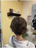 可愛いパーマスタイル