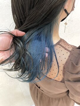 ティンク 札幌駅前店(Tink) 〓InnerColor×Blue〓 【斉藤 貴也】