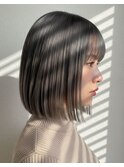 透明感ボブ