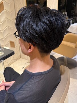 カインド 南青山(hair&make up KIND) 大人のニュアンスパーマ ルーズパーマ 毛流れパーマ men's