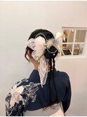タイトヘアスタイル