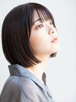 アッシュ 成増店(Ash)&nbsp;艶髪ストレートの切りっぱなしボブ