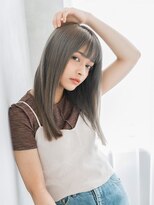 エスドットブルーム 梅田店(S.BROOM) オリーブベージュ/ストレートヘア