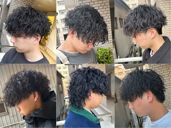 ブレイズ ザ サロン(BLAZE THE SALON)の写真/【お洒落メンズ注目!】再現性◎カット&パーマで束感・セットも思いのまま☆メンズパーマクーポンも多数!!