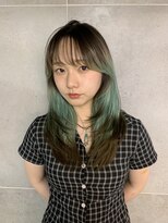 クロ(Kro)&nbsp;ルーツカラー×エンドカラー×チョコミント×レイヤーカット